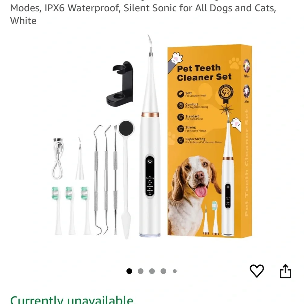 Pet Teeth Cleaner Set with Tools